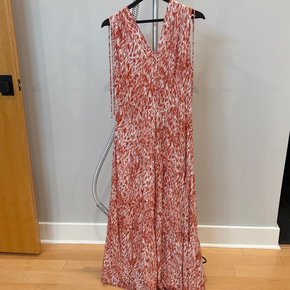 Casual Clay Patterned Women's Maxi Dress - Picture 3 of 3